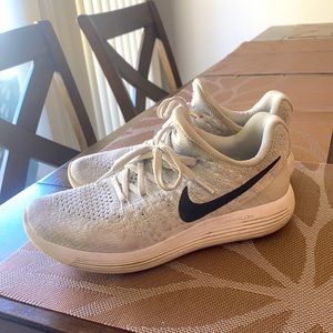Women’s grey Lunarlon Nikes